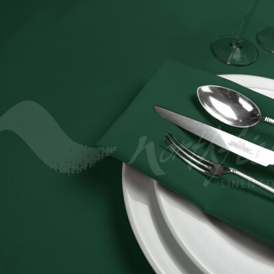 Dimension Forest Green Table Skirting