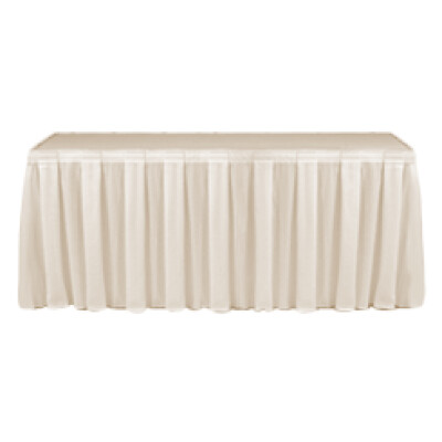 Dimension Ivory Table Skirting