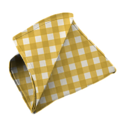 Gingham Yellow Napkin