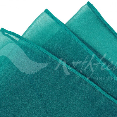 Organza Teal