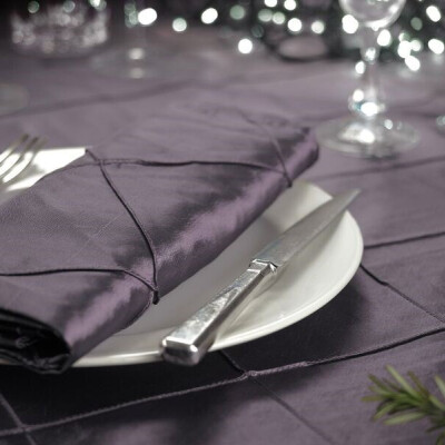 Satin Pintuck Antique Violet